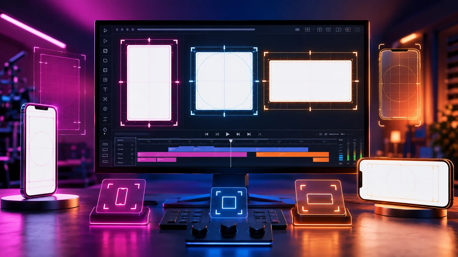 Formats vidéo pour TikTok, Instagram Reels, YouTube Shorts et publications carrées